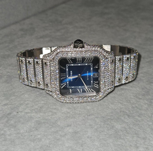 Replica Moissanite Cartier Santos De Cartier